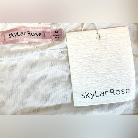 NWT Vici X Skylar Rose Cordera Textured Cowl Neck Midi Dress in Cream, Medium - Picture 11 of 15